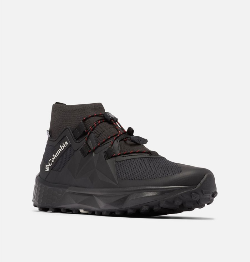 Columbia Facet 75 Alpha OutDry Men's Hiking Shoes Black | AWBEIT-861