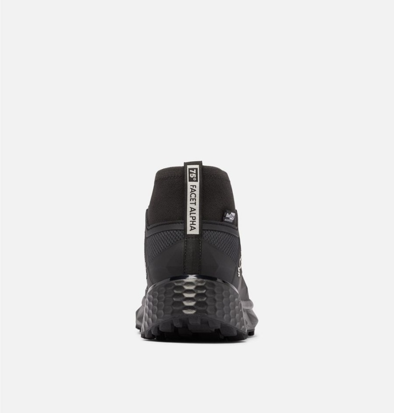 Columbia Facet 75 Alpha OutDry Men's Hiking Shoes Black | AWBEIT-861