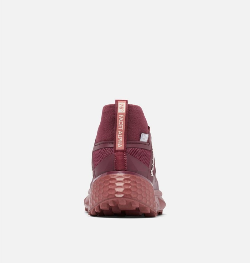 Columbia Facet 75 Alpha OutDry Women's Sneakers Coral | EFKZMN-371