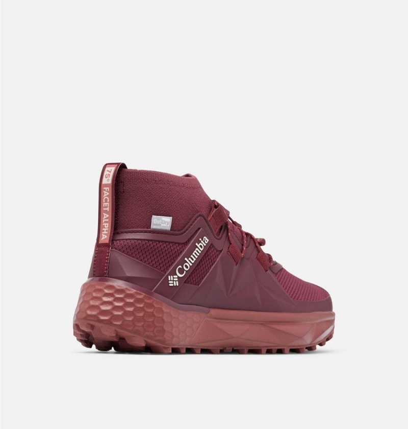 Columbia Facet 75 Alpha OutDry Women's Sneakers Coral | EFKZMN-371