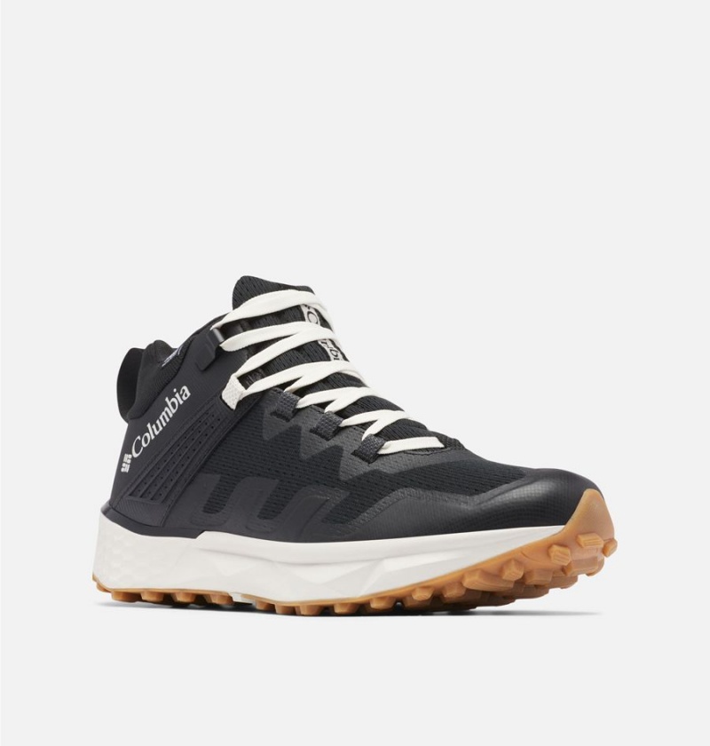Columbia Facet 75 Mid OutDry Men's Sneakers Black | XRESKI-753