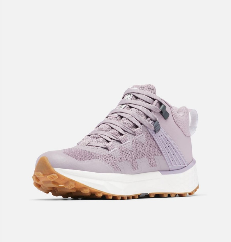 Columbia Facet 75 Mid OutDry Women's Sneakers Purple | QFZRWY-845
