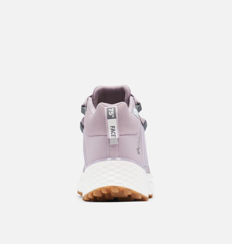 Columbia Facet 75 Mid OutDry Women's Sneakers Purple | QFZRWY-845