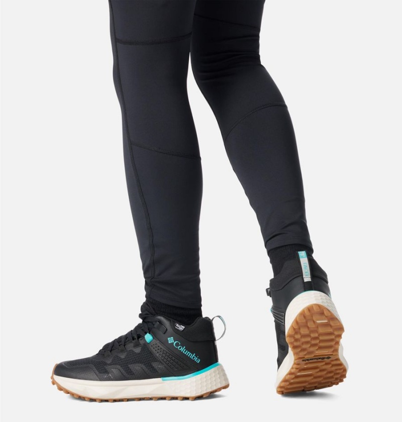 Columbia Facet 75 Mid OutDry Women's Sneakers Black | IADQOT-391