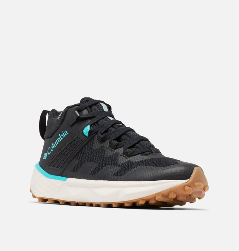 Columbia Facet 75 Mid OutDry Women's Sneakers Black | IADQOT-391