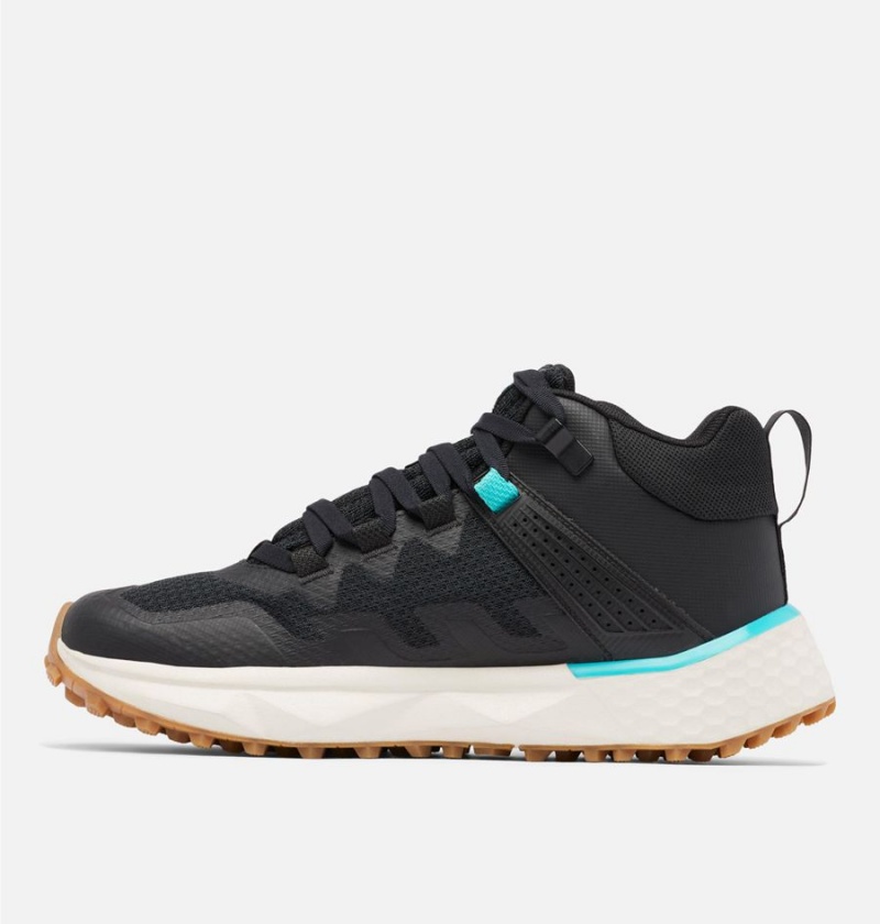 Columbia Facet 75 Mid OutDry Women's Sneakers Black | IADQOT-391