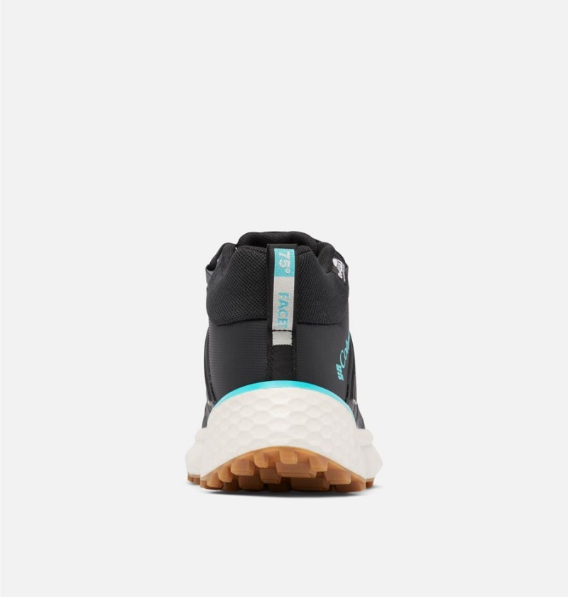 Columbia Facet 75 Mid OutDry Women's Sneakers Black | IADQOT-391