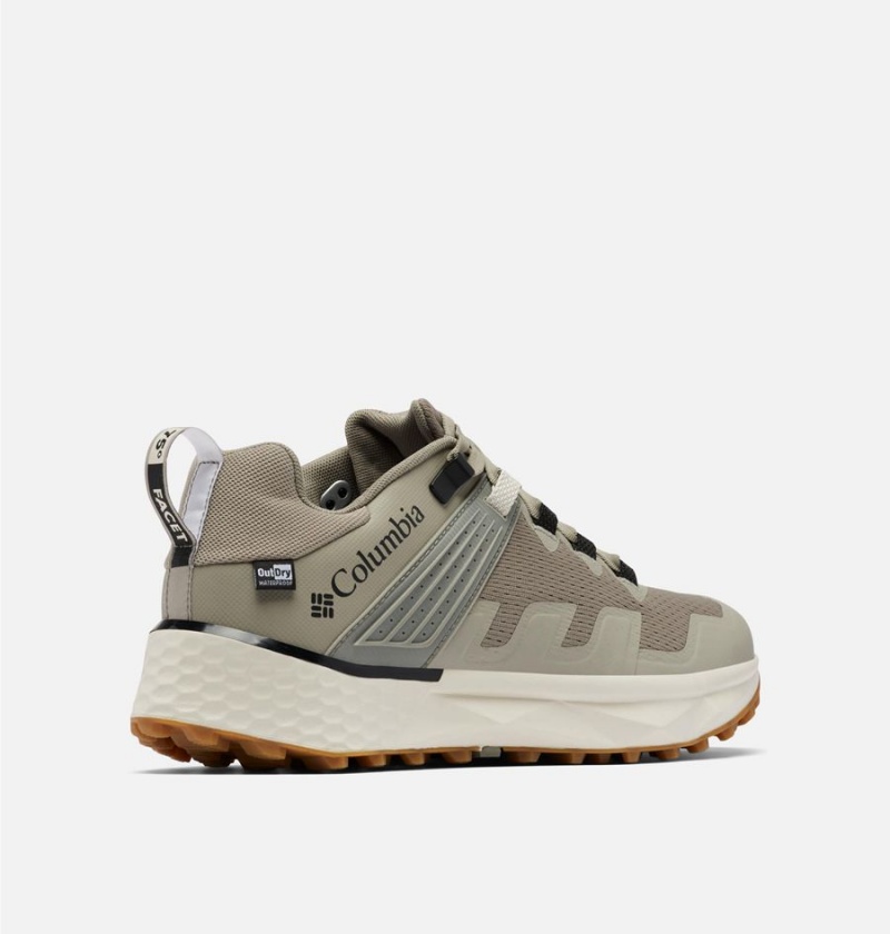 Columbia Facet 75 OutDry Hiking Men's Sneakers Grey | SWULYI-739