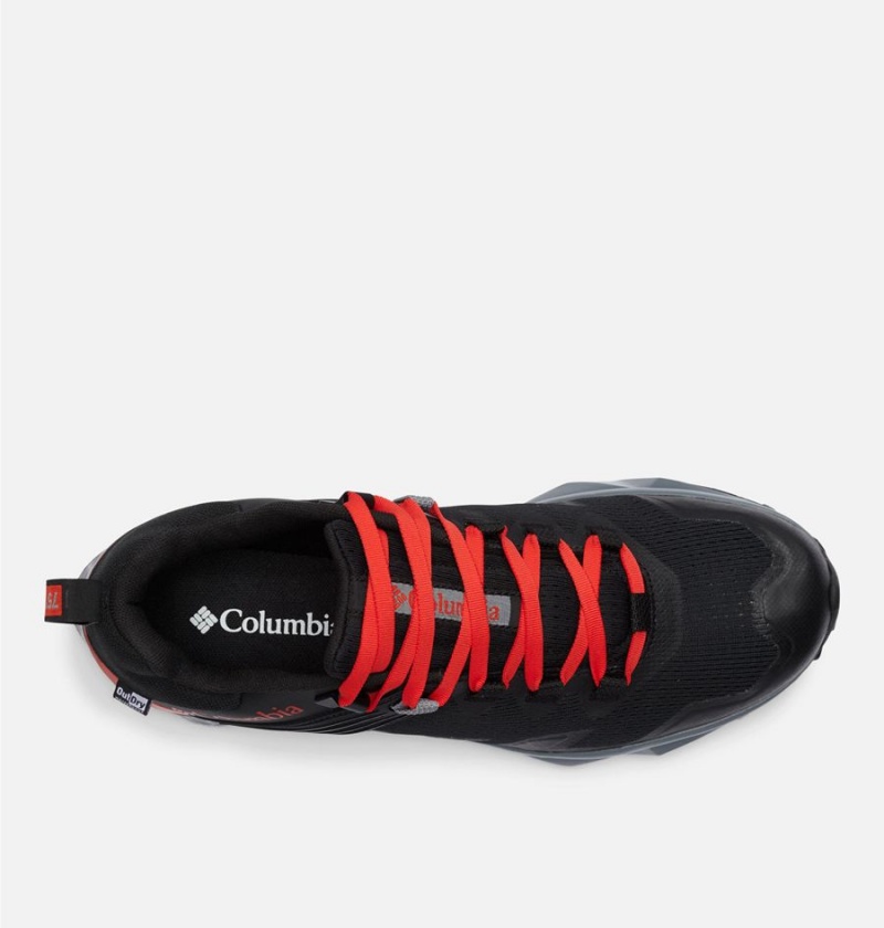 Columbia Facet 75 OutDry Hiking Men's Sneakers Black | KWPYFZ-062