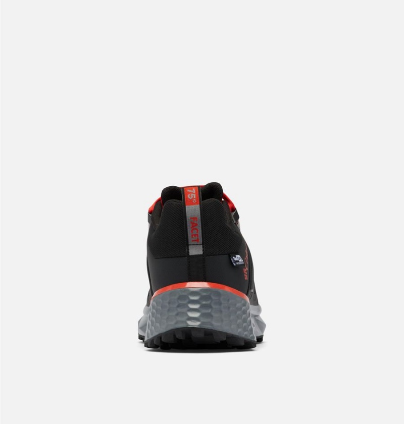 Columbia Facet 75 OutDry Hiking Men's Sneakers Black | KWPYFZ-062