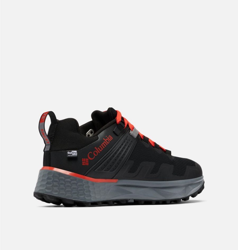 Columbia Facet 75 OutDry Hiking Men's Sneakers Black | KWPYFZ-062