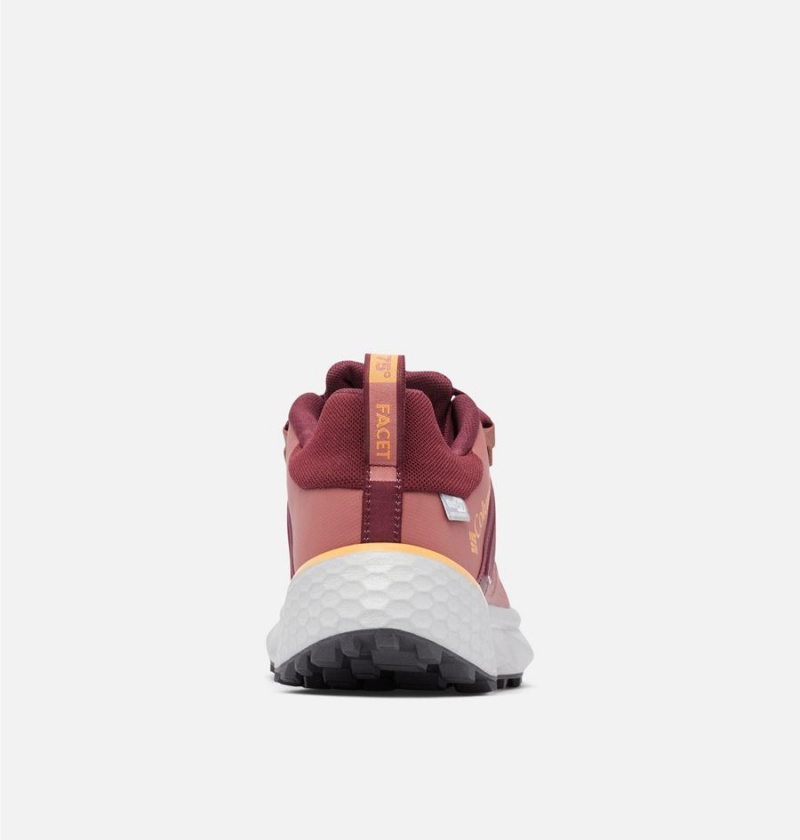 Columbia Facet 75 OutDry Women's Sneakers Coral | VSZOCP-098