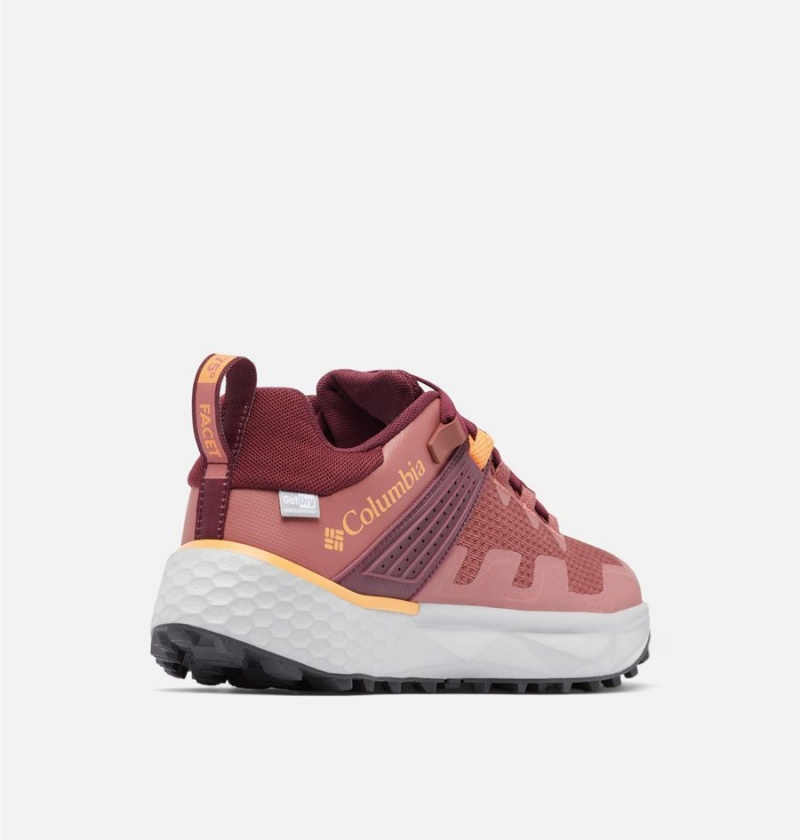 Columbia Facet 75 OutDry Women's Sneakers Coral | VSZOCP-098