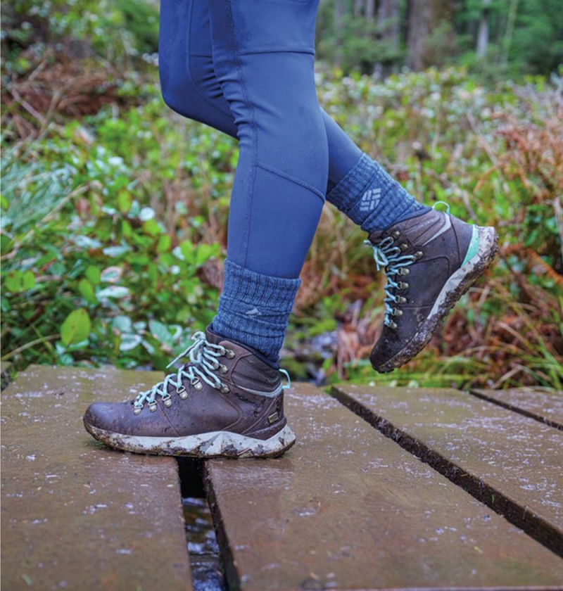 Columbia Facet Sierra OutDry Boot Women's Hiking Shoes Brown | HLUVOM-069