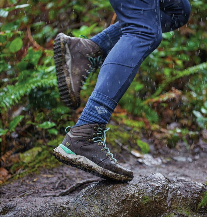 Columbia Facet Sierra OutDry Boot Women's Hiking Shoes Brown | HLUVOM-069