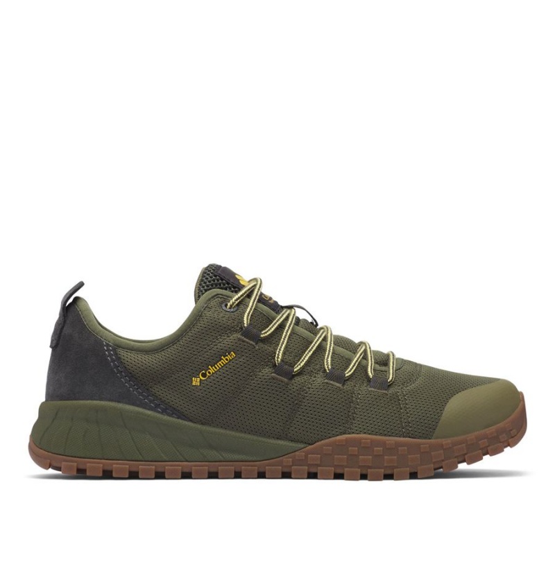 Columbia Fairbanks Low Men\'s Sneakers Green | AVXOHL-025