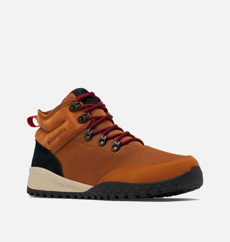 Columbia Fairbanks Mid Boot Men's Hiking Shoes Brown | JNYOGT-623