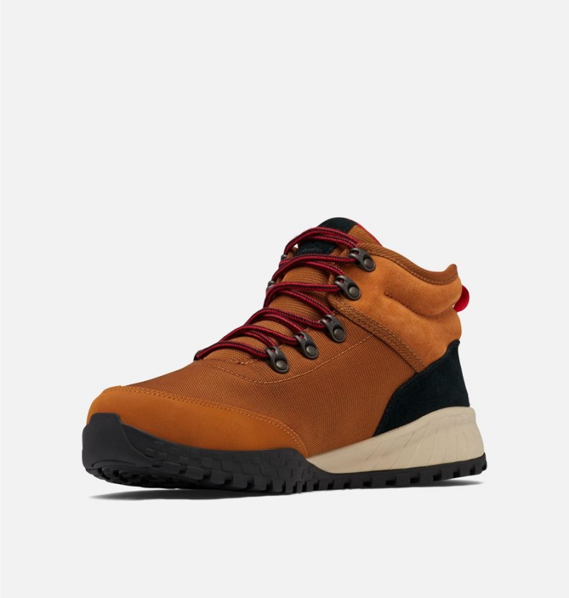 Columbia Fairbanks Mid Boot Men's Hiking Shoes Brown | JNYOGT-623