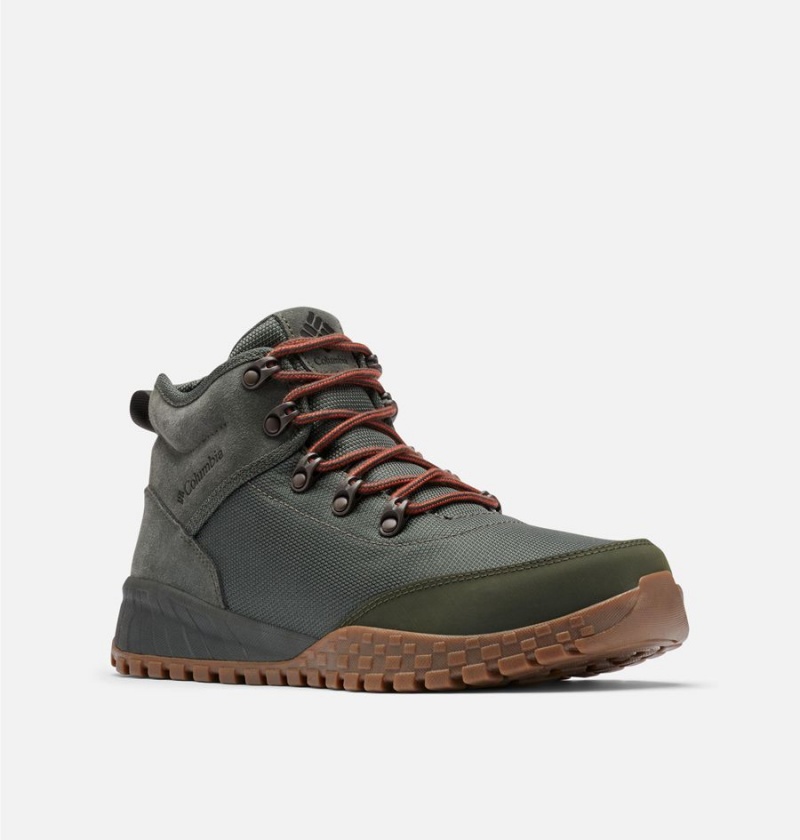 Columbia Fairbanks Mid Boot Men's Hiking Shoes Grey | TJKXNP-671