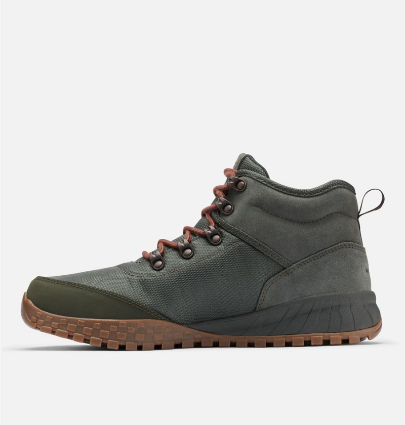 Columbia Fairbanks Mid Boot Men's Hiking Shoes Grey | TJKXNP-671
