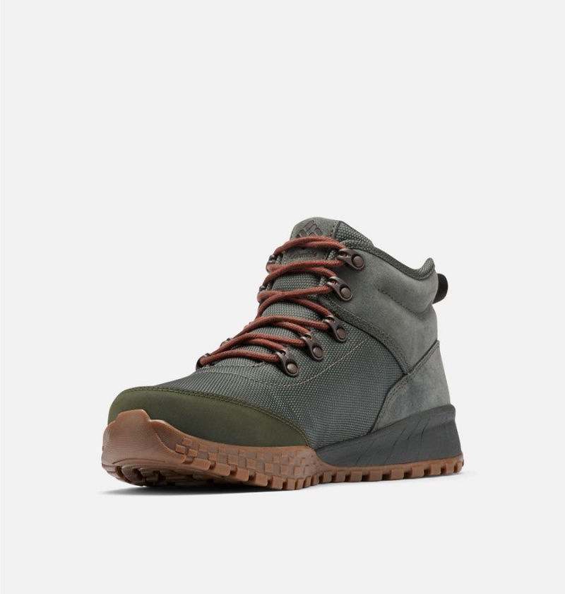Columbia Fairbanks Mid Boot Men's Hiking Shoes Grey | TJKXNP-671