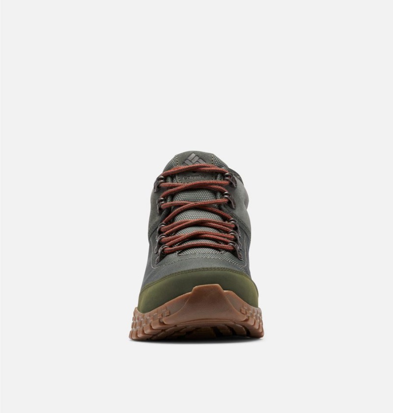 Columbia Fairbanks Mid Boot Men's Hiking Shoes Grey | TJKXNP-671
