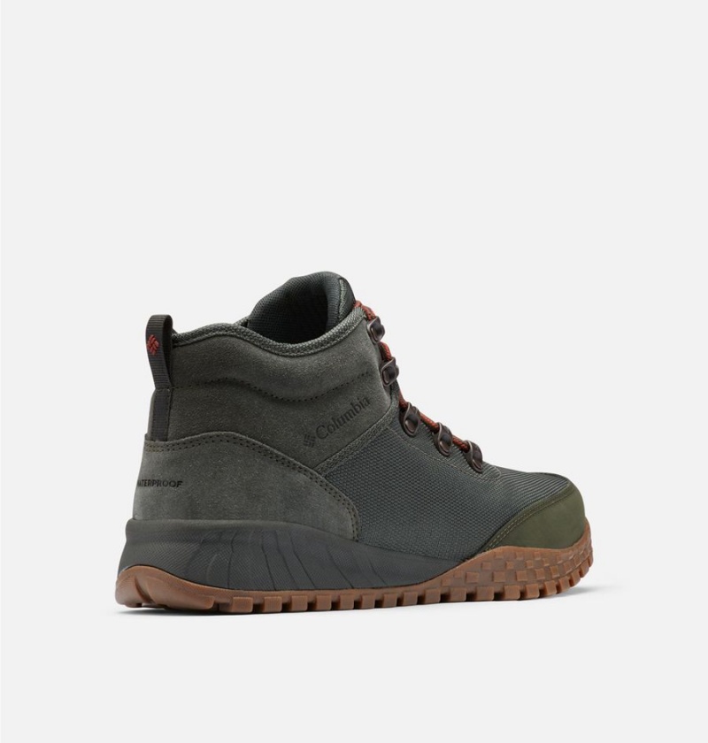Columbia Fairbanks Mid Boot Men's Hiking Shoes Grey | TJKXNP-671