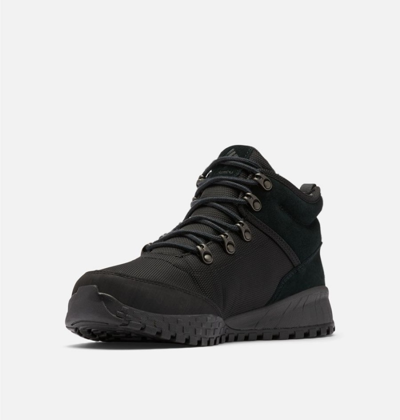 Columbia Fairbanks Mid Boot Men's Hiking Shoes Black | EYFJWQ-803