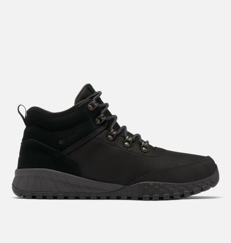 Columbia Fairbanks Mid Boot Men\'s Hiking Shoes Black | EYFJWQ-803