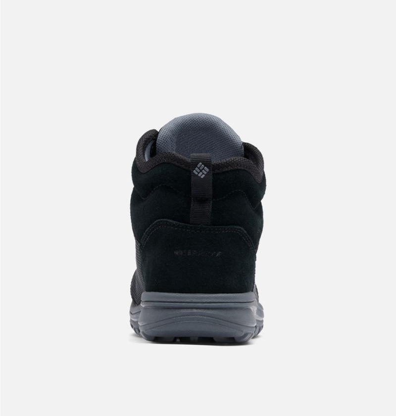 Columbia Fairbanks Mid Kids' Boots Black | SROWUQ-507