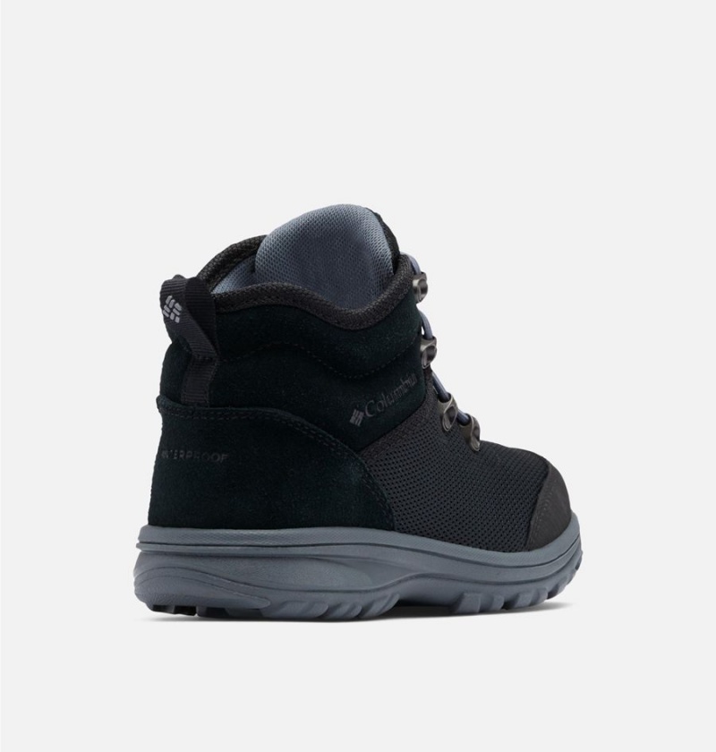 Columbia Fairbanks Mid Kids' Boots Black | SROWUQ-507