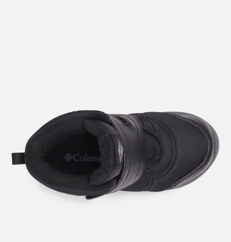 Columbia Fairbanks Omni Heat Kids' Boots Black | SZORPA-560