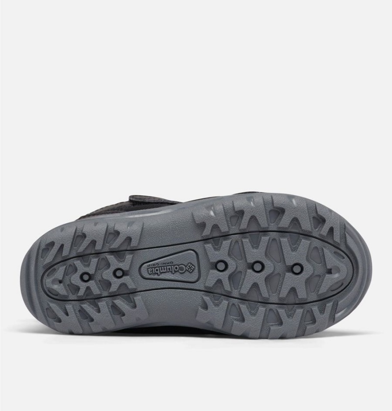 Columbia Fairbanks Omni Heat Kids' Boots Black | SZORPA-560