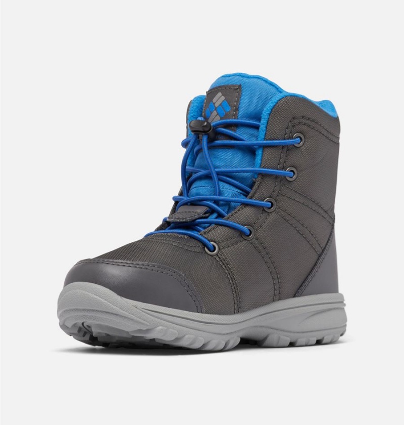 Columbia Fairbanks Omni Heat Kids' Boots Grey | BDZNOI-023