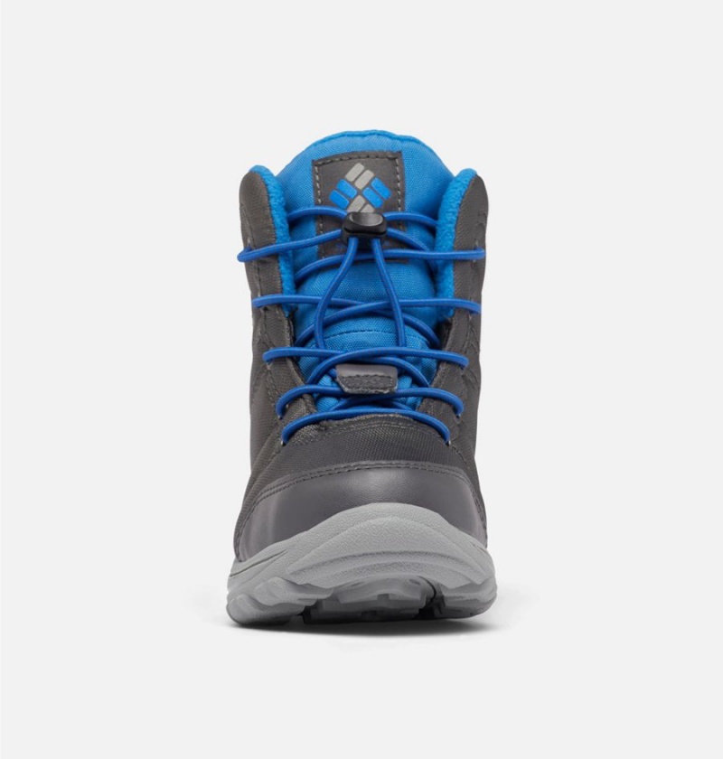 Columbia Fairbanks Omni Heat Kids' Boots Grey | BDZNOI-023