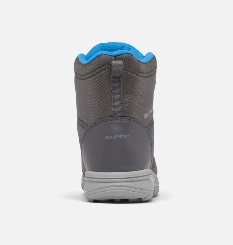 Columbia Fairbanks Omni Heat Kids' Boots Grey | BDZNOI-023