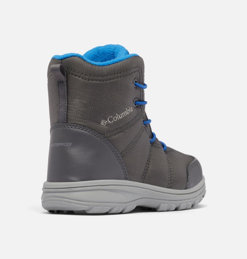 Columbia Fairbanks Omni Heat Kids' Boots Grey | BDZNOI-023