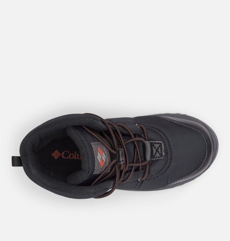 Columbia Fairbanks Omni Heat Kids' Boots Black | MNGIRB-589