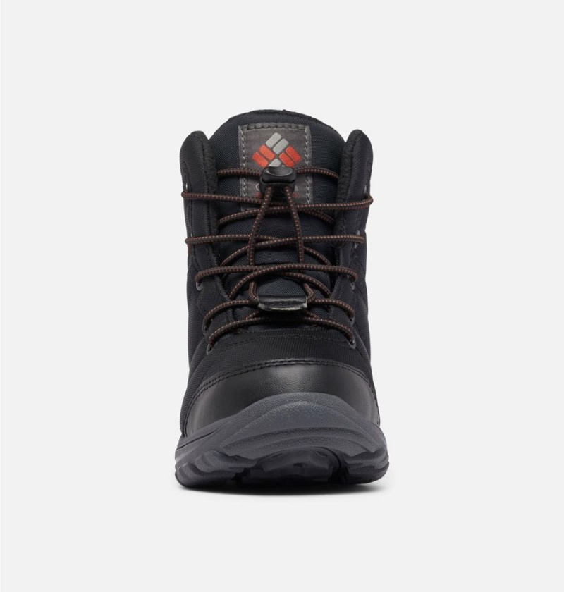 Columbia Fairbanks Omni Heat Kids' Boots Black | MNGIRB-589