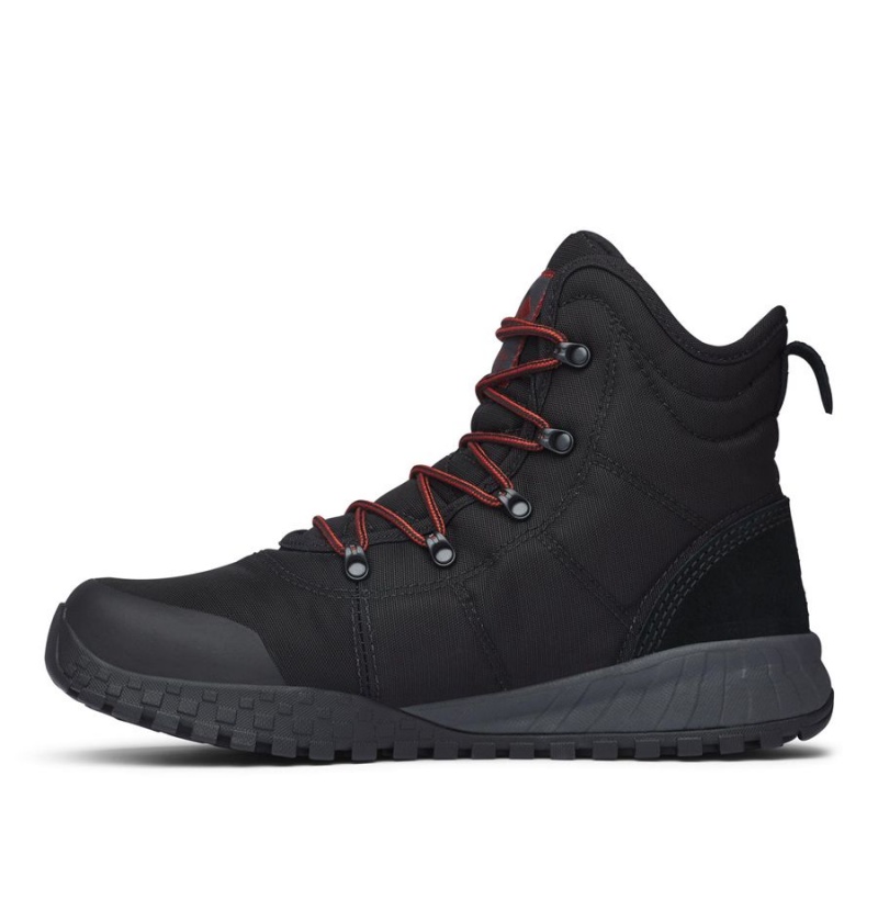 Columbia Fairbanks Omni Heat Men's Boots Black | ORTJSC-591