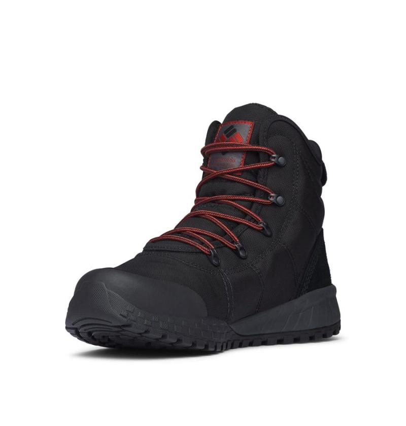 Columbia Fairbanks Omni Heat Men's Boots Black | ORTJSC-591