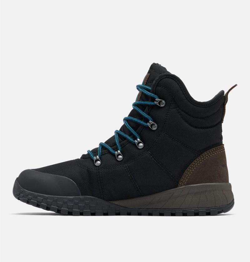 Columbia Fairbanks Omni Heat Men's Boots Black | FZCTVN-017