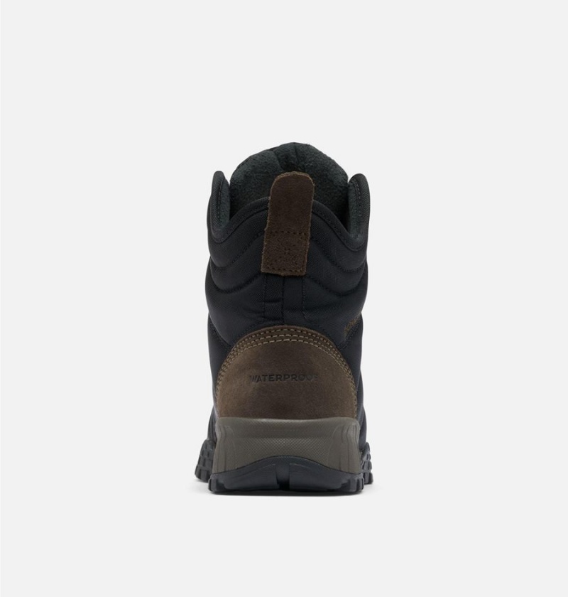 Columbia Fairbanks Omni Heat Men's Boots Black | FZCTVN-017