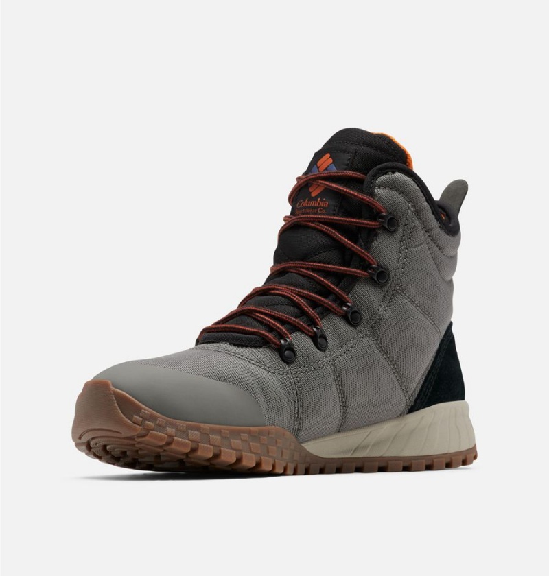 Columbia Fairbanks Omni Heat Men's Boots Grey | FBJNRX-705