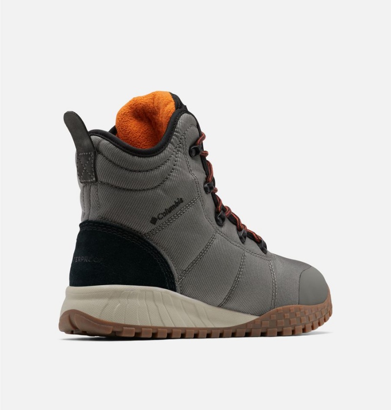 Columbia Fairbanks Omni Heat Men's Boots Grey | FBJNRX-705