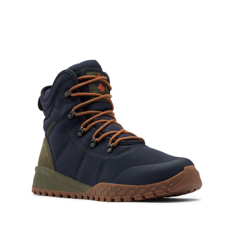 Columbia Fairbanks Omni Heat Men's Boots Black | ZLFHTD-981