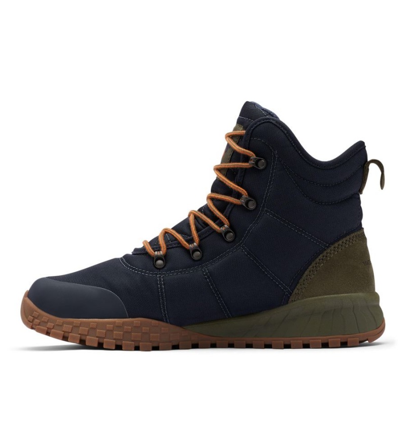 Columbia Fairbanks Omni Heat Men's Boots Black | ZLFHTD-981