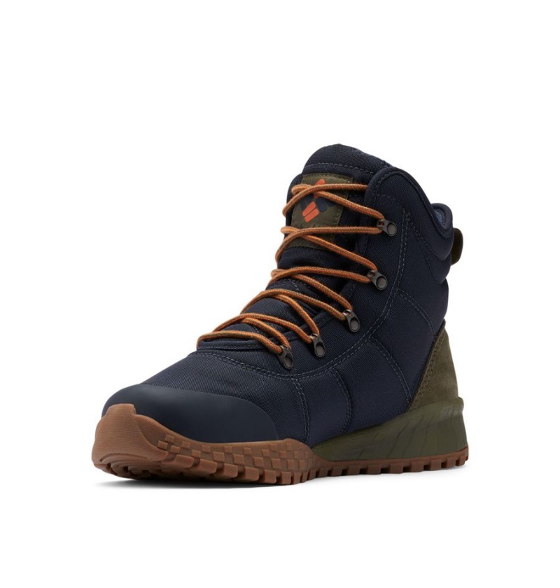 Columbia Fairbanks Omni Heat Men's Boots Black | ZLFHTD-981