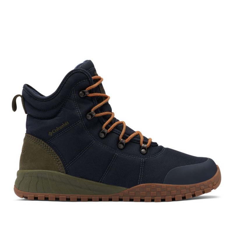 Columbia Fairbanks Omni Heat Men\'s Boots Black | ZLFHTD-981