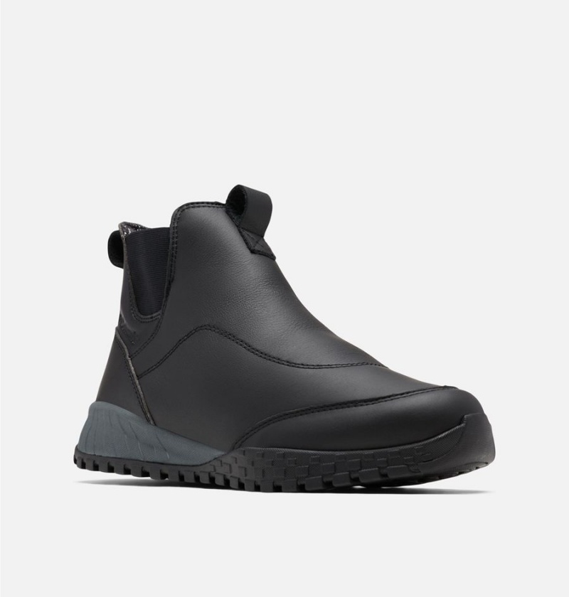 Columbia Fairbanks Rover Chelsea Men's Boots Black | YILKSW-391